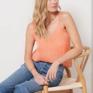 Evereve Vibrant Orange Camisole
